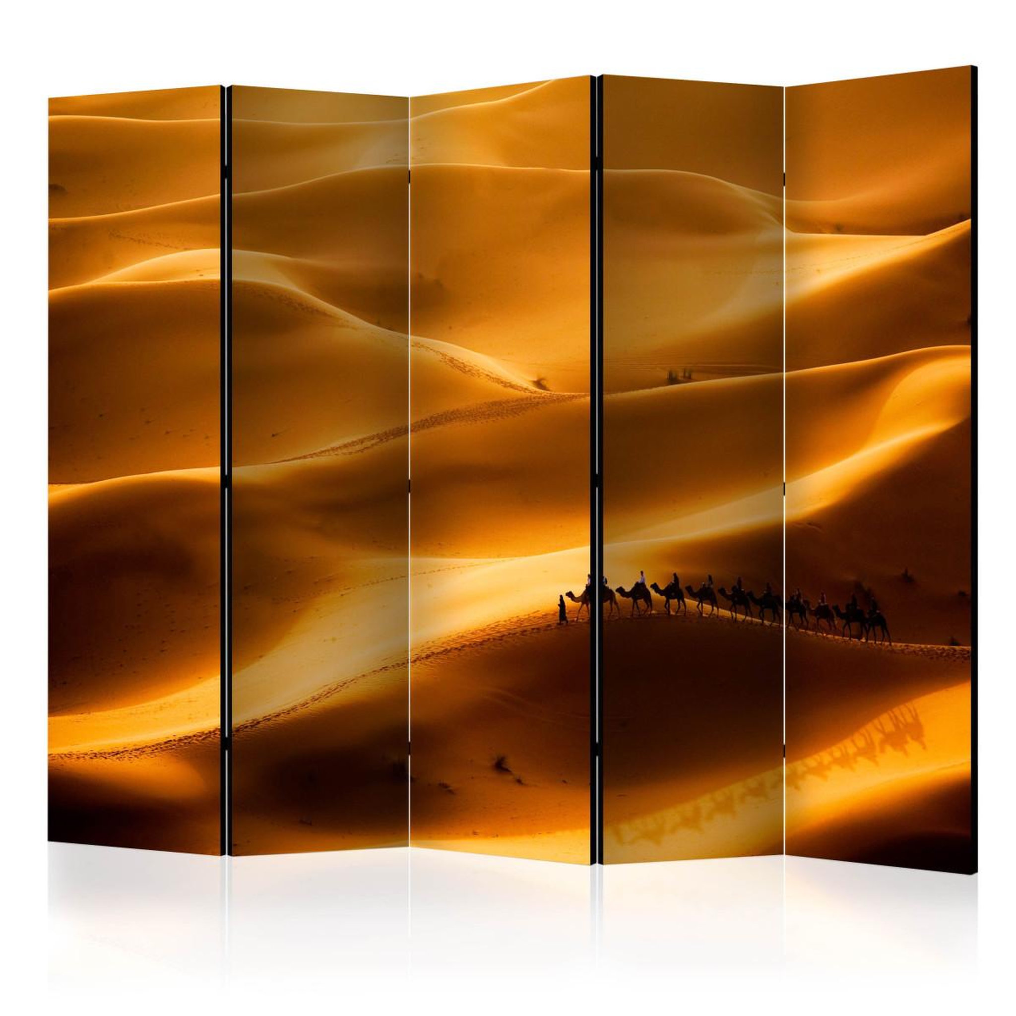 Paris Prix Paravent 5 volets  caravan of camels  172x225cm