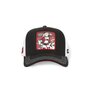 Voir la diapositive 2 : CAPSLAB Casquette trucker premium en suédine avec filet DC Comics Queen