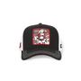 Voir la diapositive 2 : CAPSLAB Casquette trucker premium en suédine avec filet DC Comics Queen