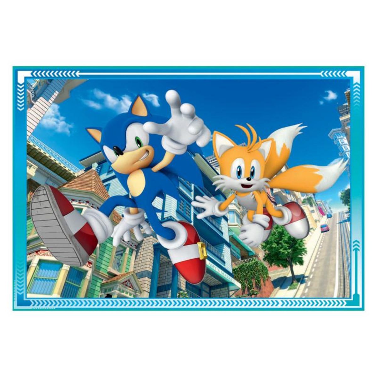 CLEMENTONI Clementoni Puzzles Sonic, 4in1 21522