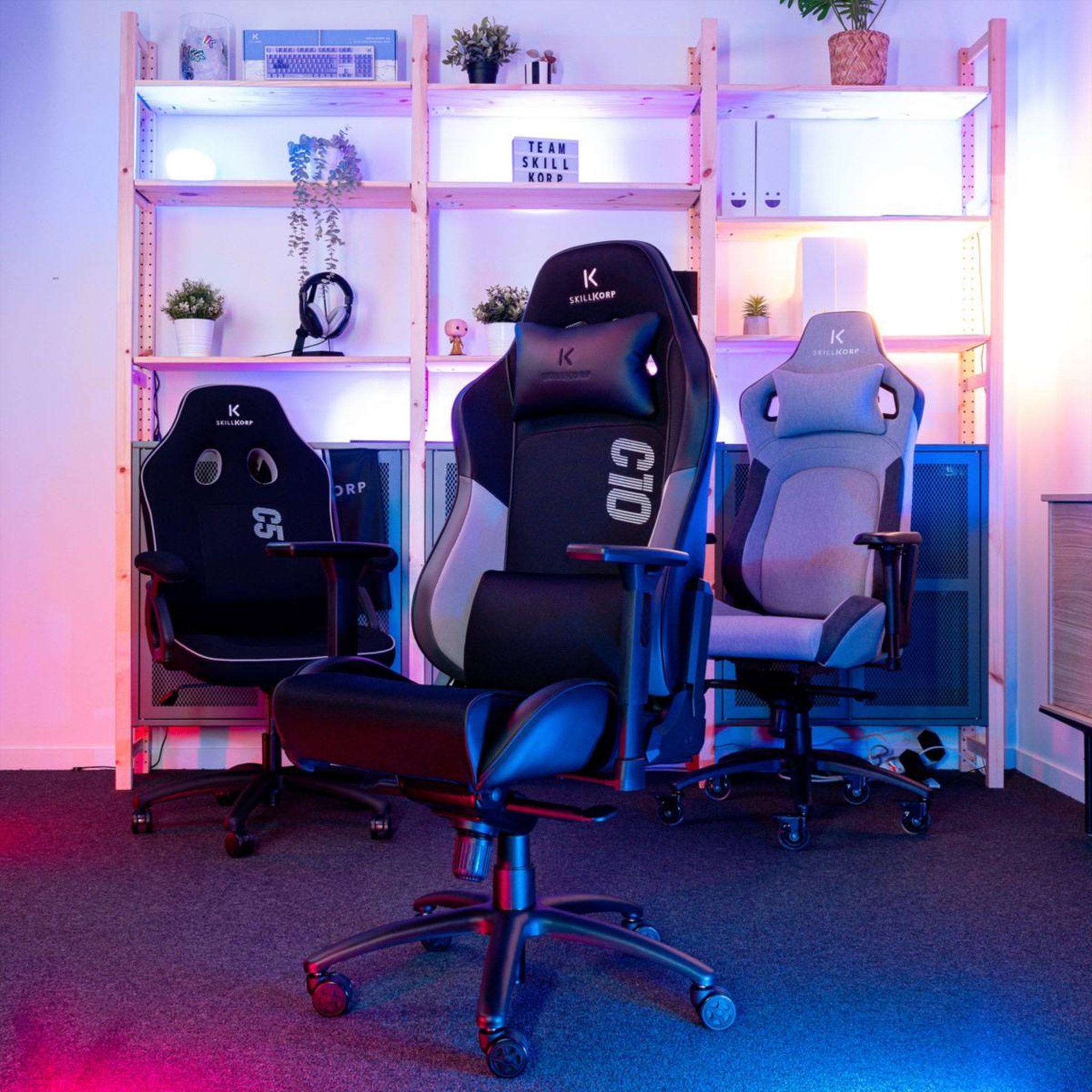 Voir la diapositive 5 : SKILLKORP Chaise gaming C10