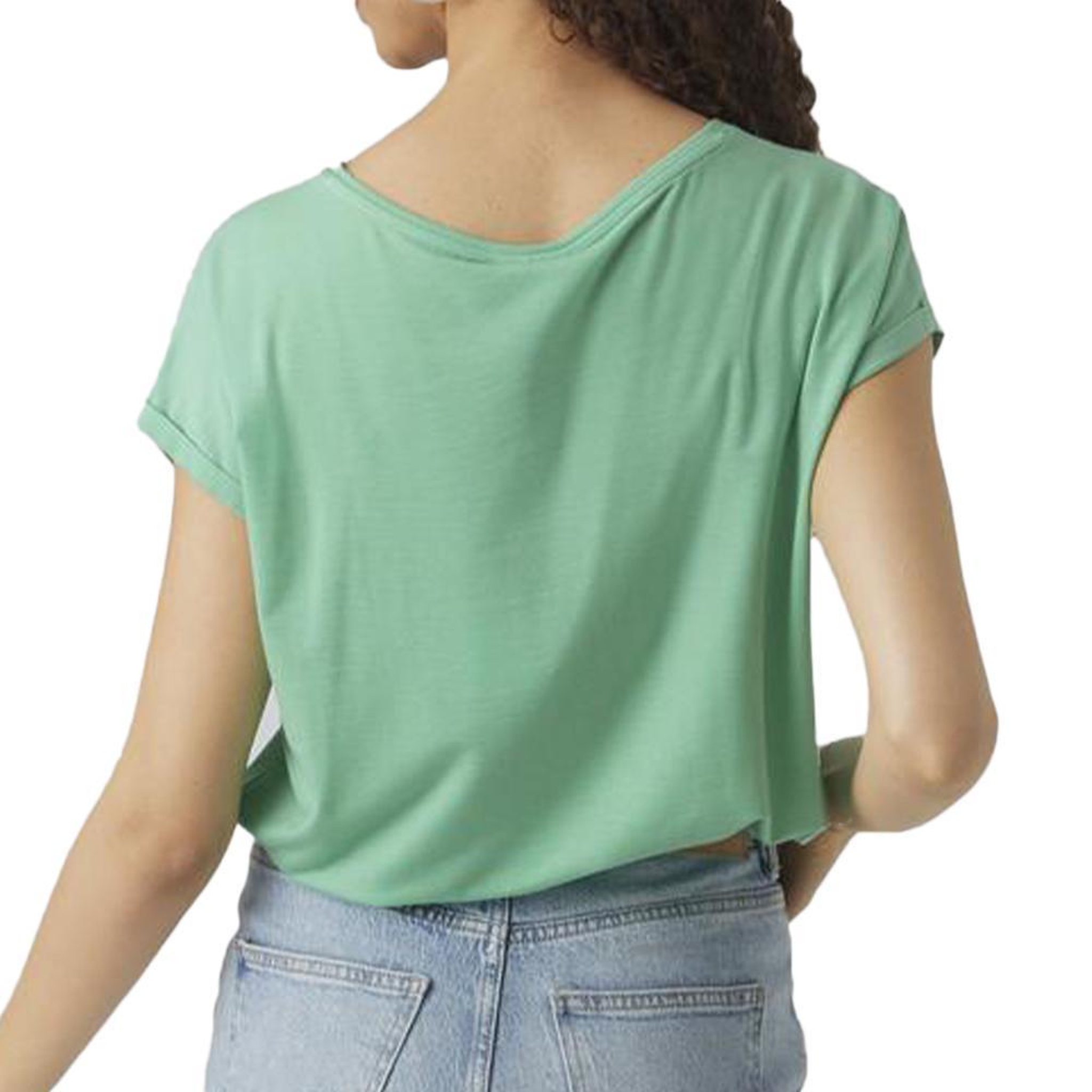 Voir la diapositive 4 : Vero Moda T-shirt vert clair femme aware vero moda ava