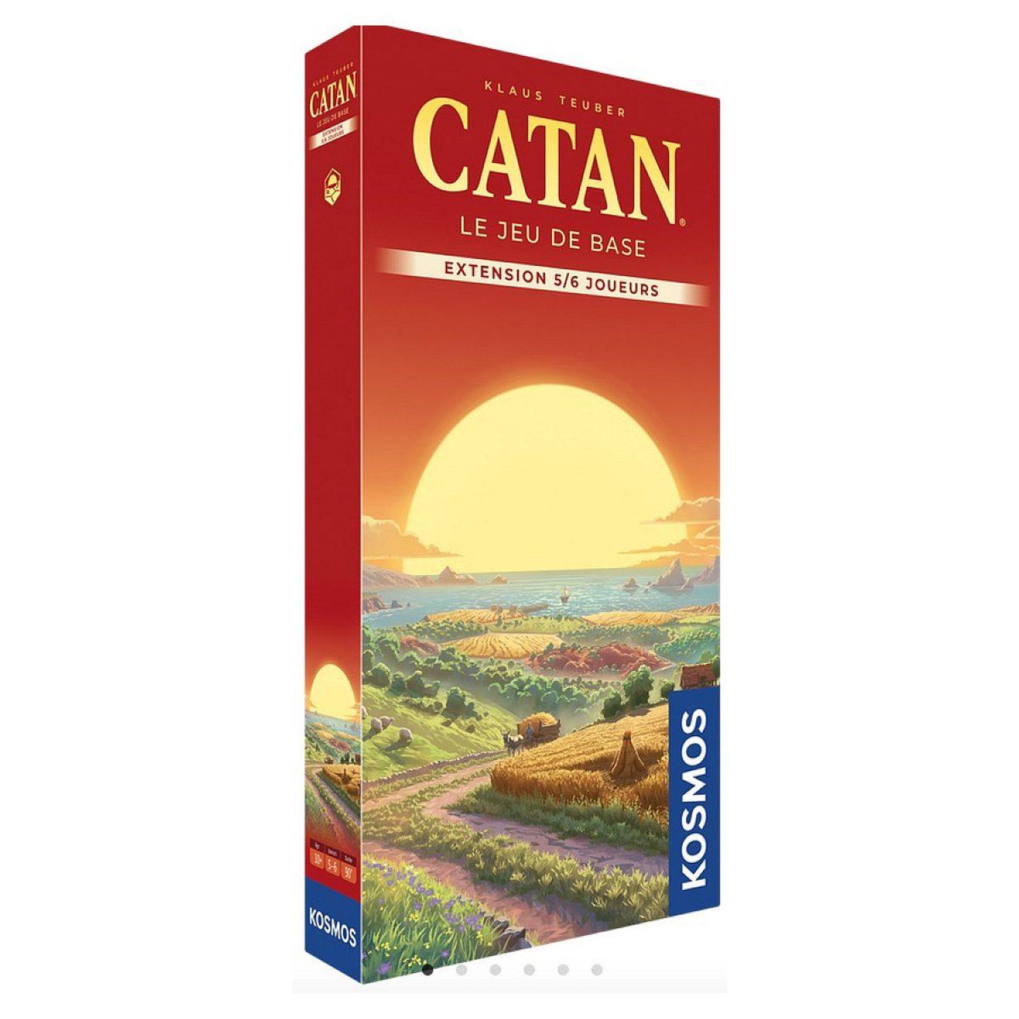 Asmodee Catan: extension du jeu de base 5-6 joueurs - refresh 2025
