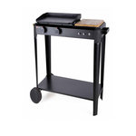 SOMAGIC Plancha gaz sur chariot Hendaye 250 - Somagic