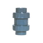JARDIDECO Clapet anti-retour à boule PVC pression à coller Ø 63 mm - Fitt