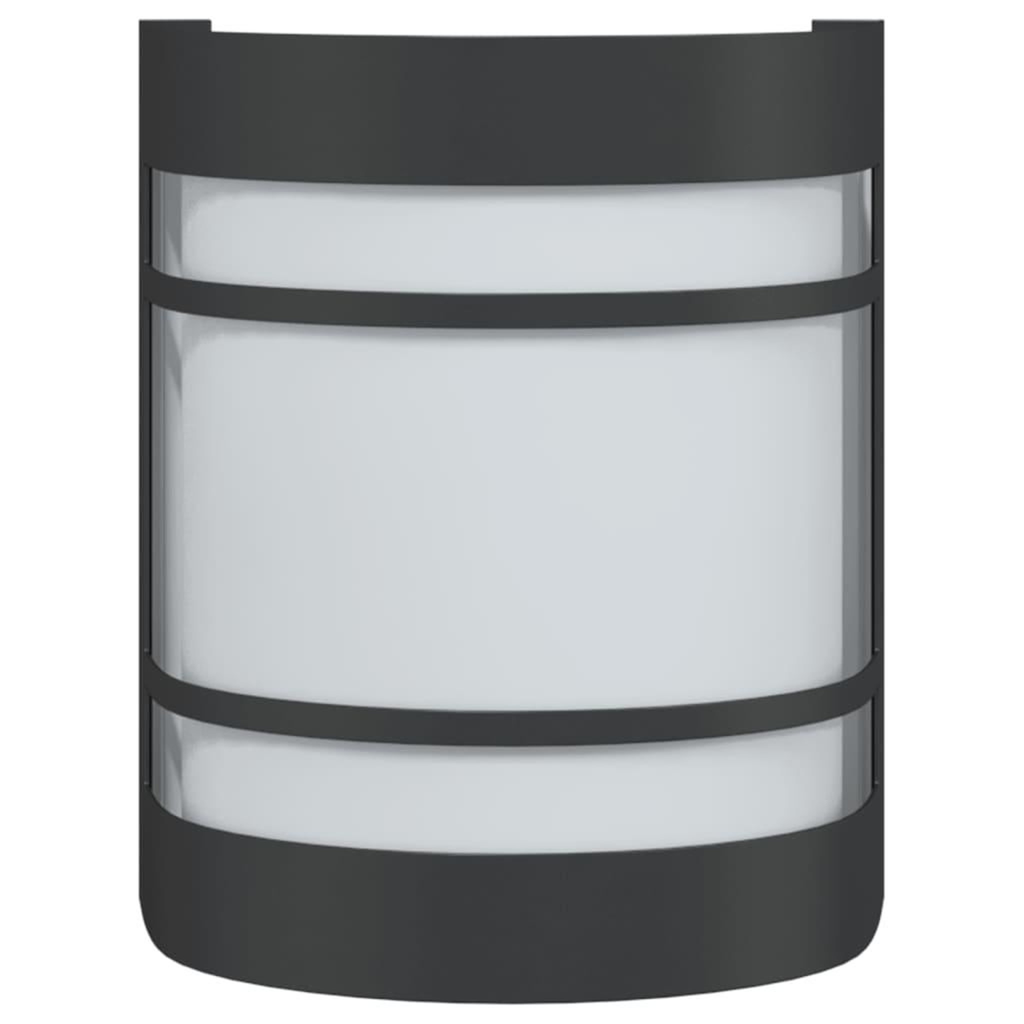 Voir la diapositive 4 : VIDAXL Appliques murales d'exterieur 2 pcs noir acier inoxydable