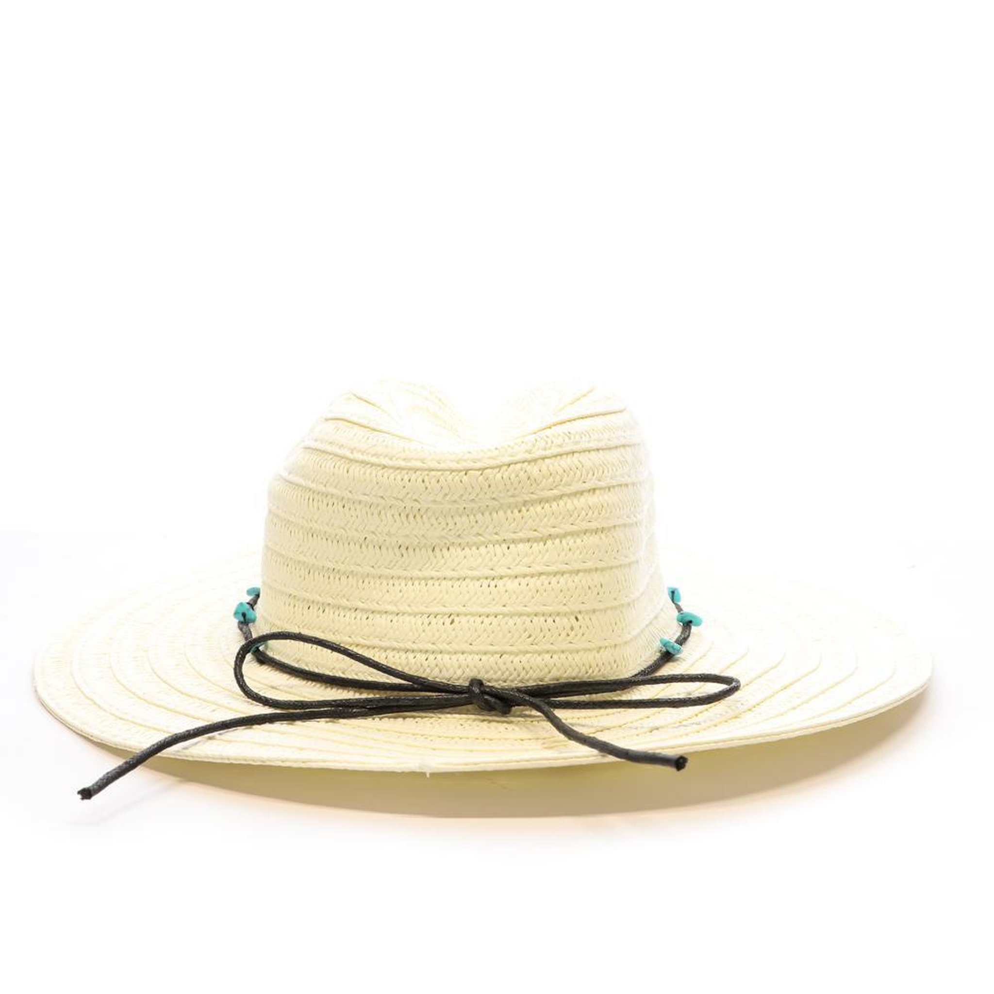 Voir la diapositive 5 : Vero Moda Chapeau de soleil en paille blanc à large bord via lorenzo fedora