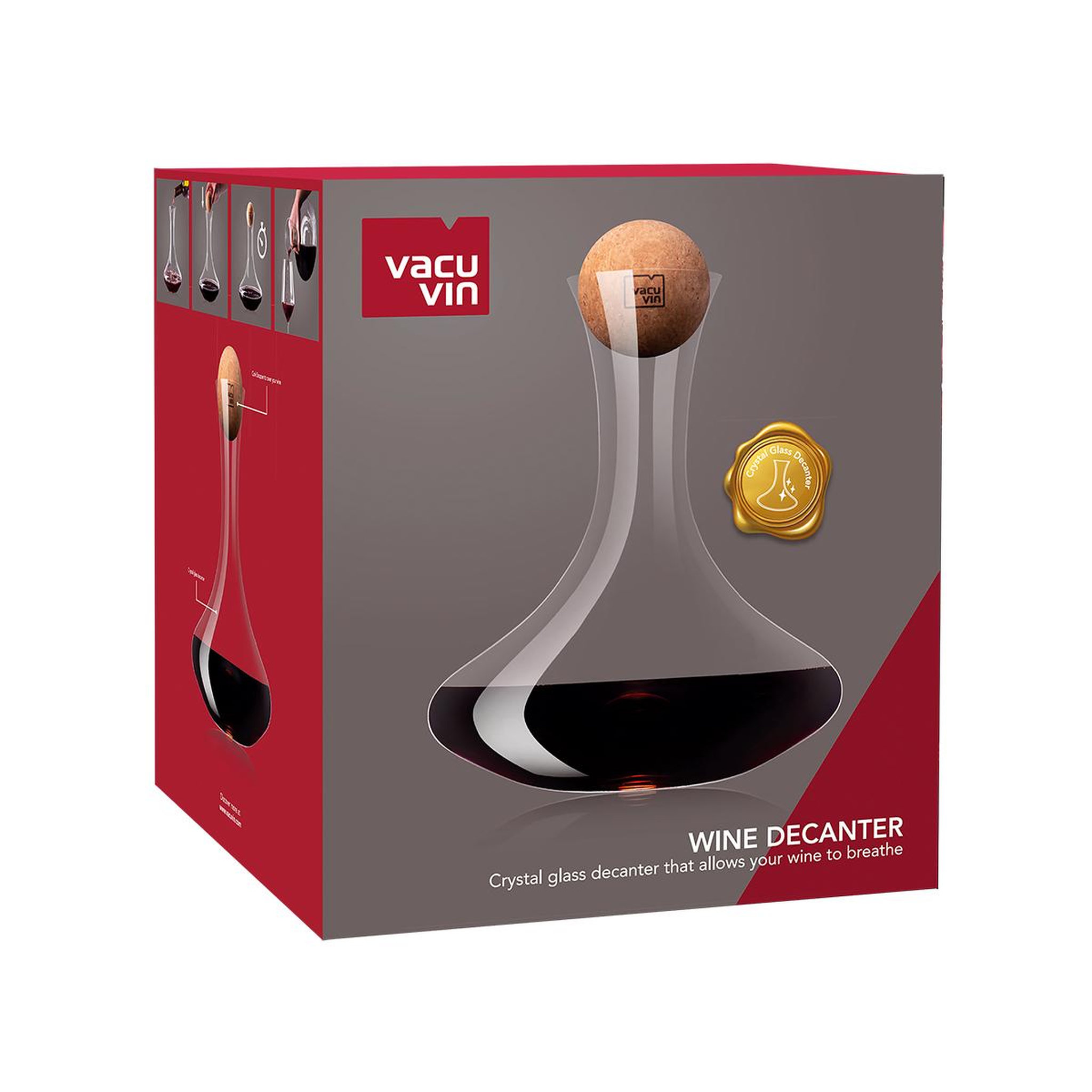 Voir la diapositive 4 : Vacu vin Carafe à décanter - 76020602