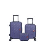 SWISS KOPPER SWISS KOPPER - LOT DE 3 - Valise Cabine, Valise Cabine XXS et Vanity SPIEZ. Coloris disponibles : Vert, Bleu, Gris