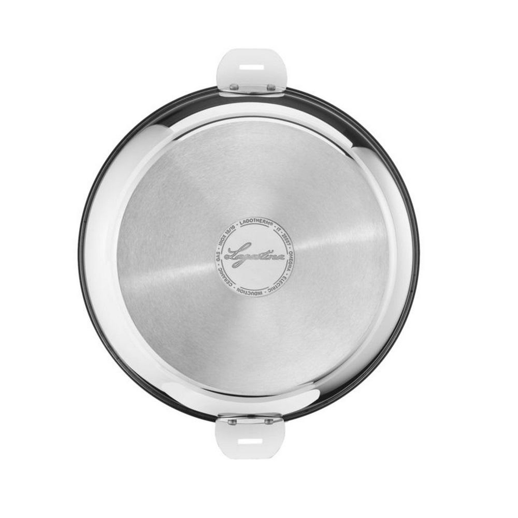 Voir la diapositive 3 : Lagostina Faitout avec couvercle 26 cm inox - 12138031226