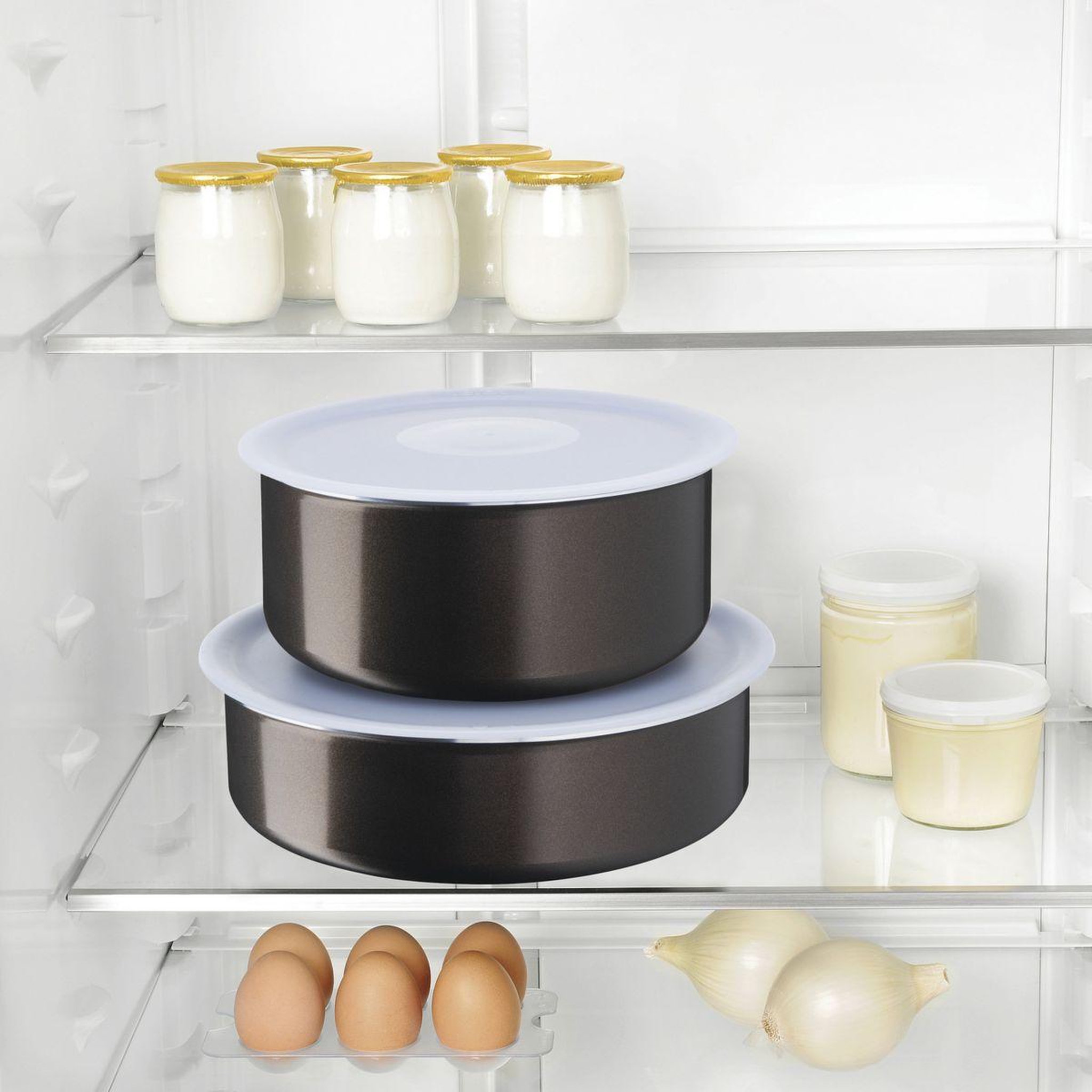 Voir la diapositive 5 : TEFAL Batterie de cuisine Ingenio Easy Plus lot 3 casseroles