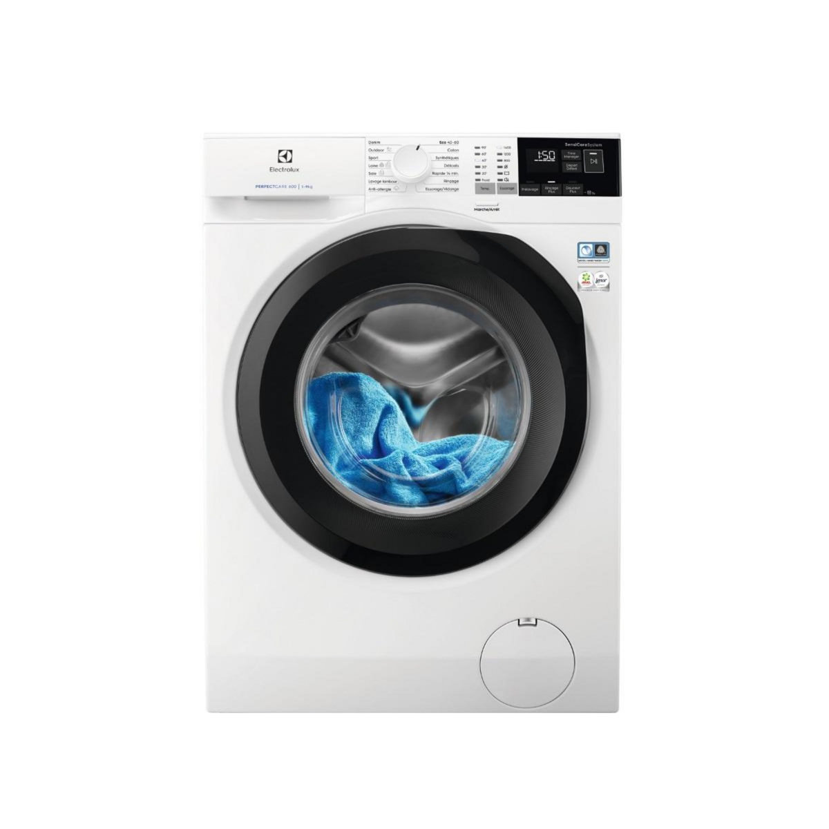 ELECTROLUX Lave-linge frontal 9kg 1400 tours/min blanc - EW6F4943AP