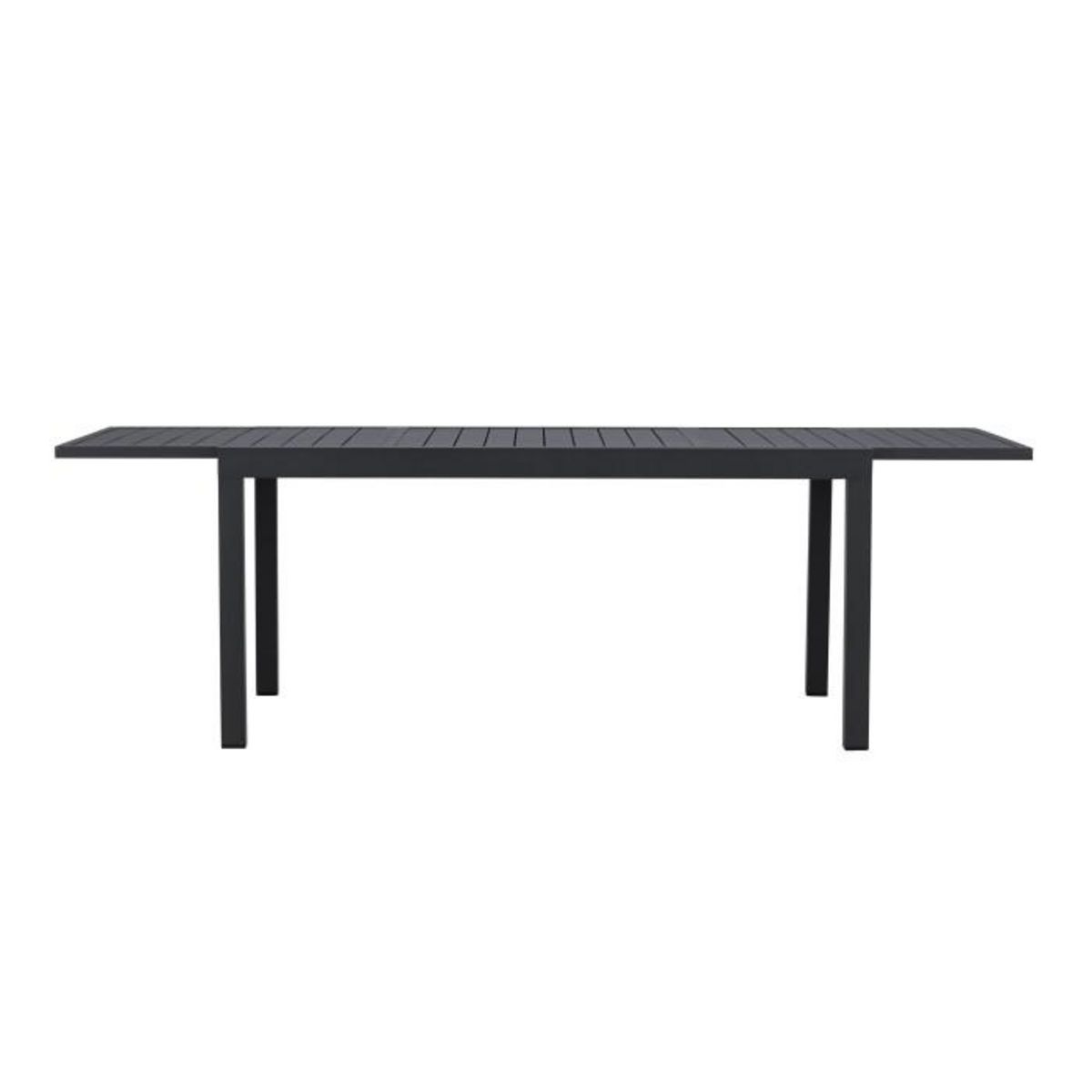 Paris Prix Table de Jardin Extensible  Capo  160-240cm Noir