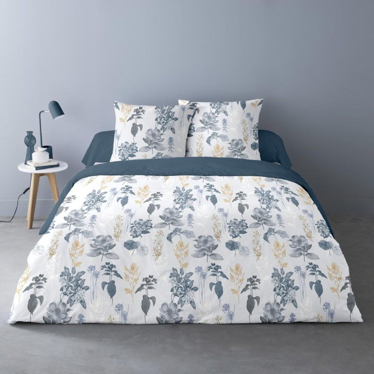 Dourev Housse de couette 240x220 TESS + 2 taies matière Polaire