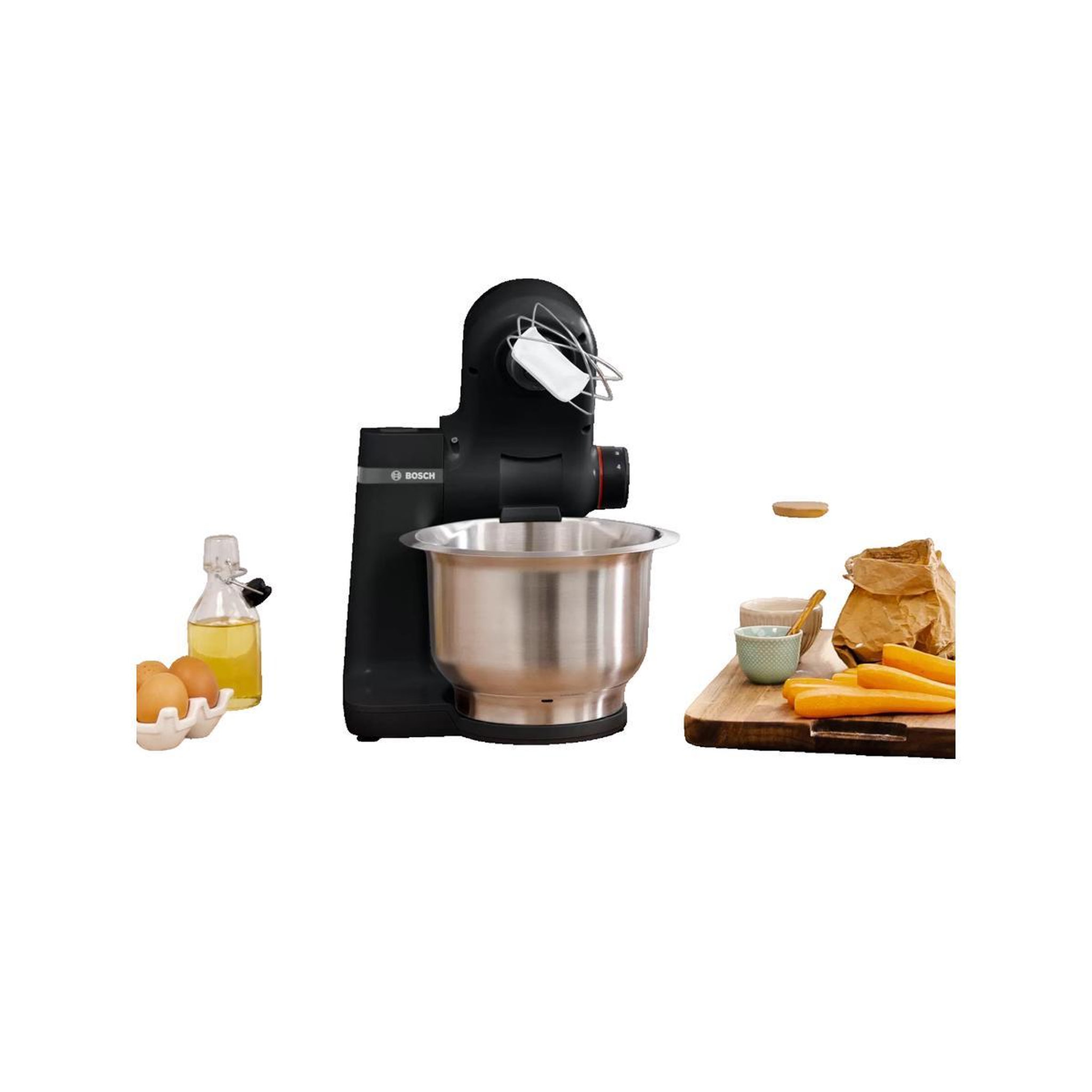 Voir la diapositive 2 : BOSCH Robot de cuisine Bosch MUM Serie 2 MUMS2EB01 avec bol inox 3,8 L