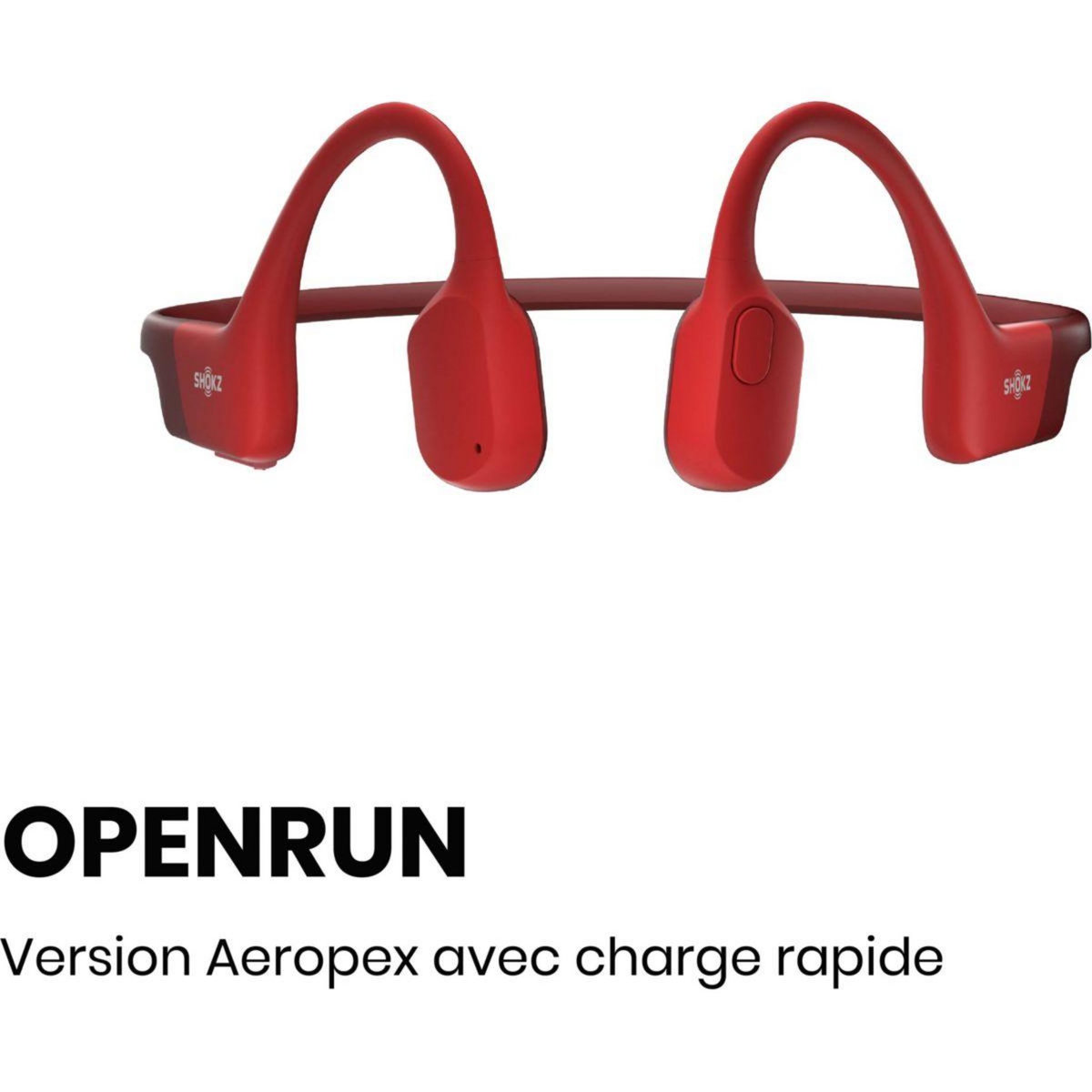 SHOKZ Casque OpenRun Rouge