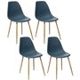 Voir la diapositive 1 : ATMOSPHERA Lot de 4 Chaises design scandinave Taho
