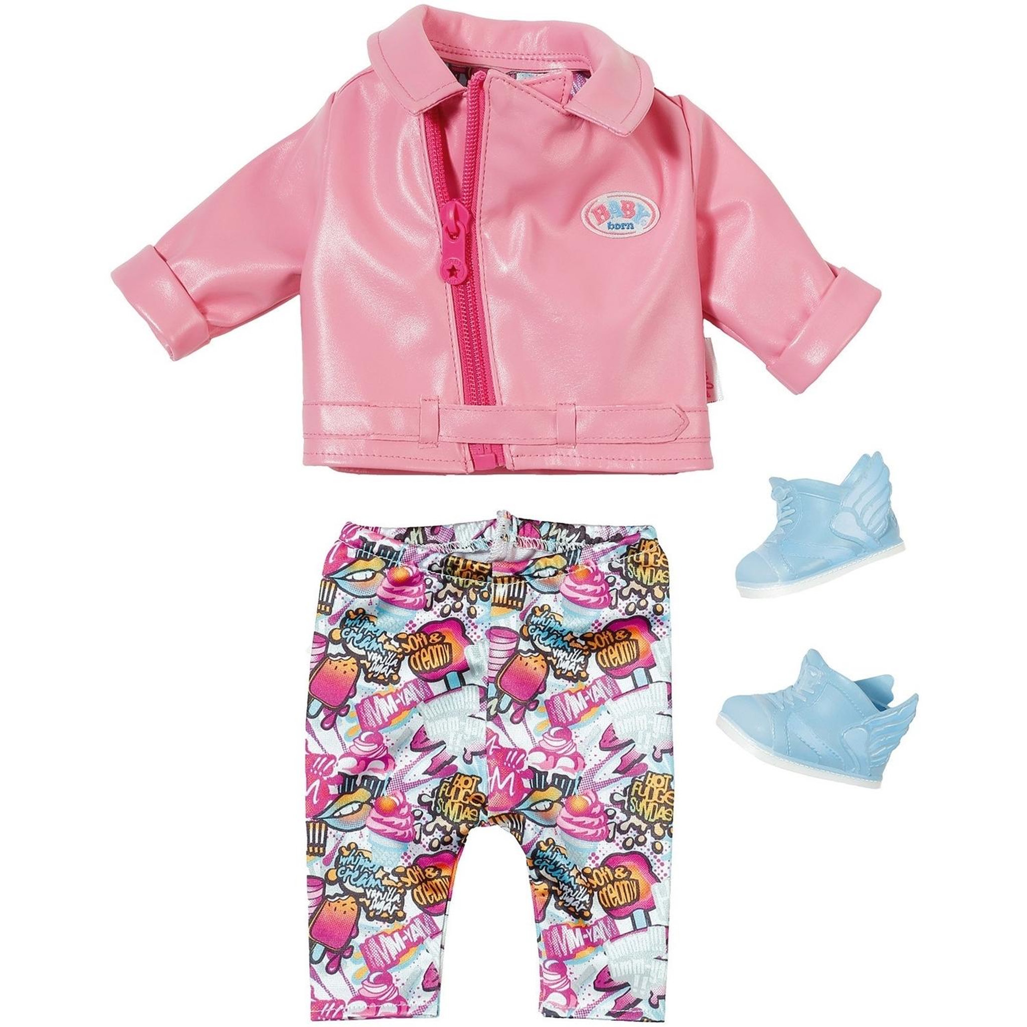 Zapf Creation Accessoires poupées - BABY born City Combi scooter Deluxe 43cm