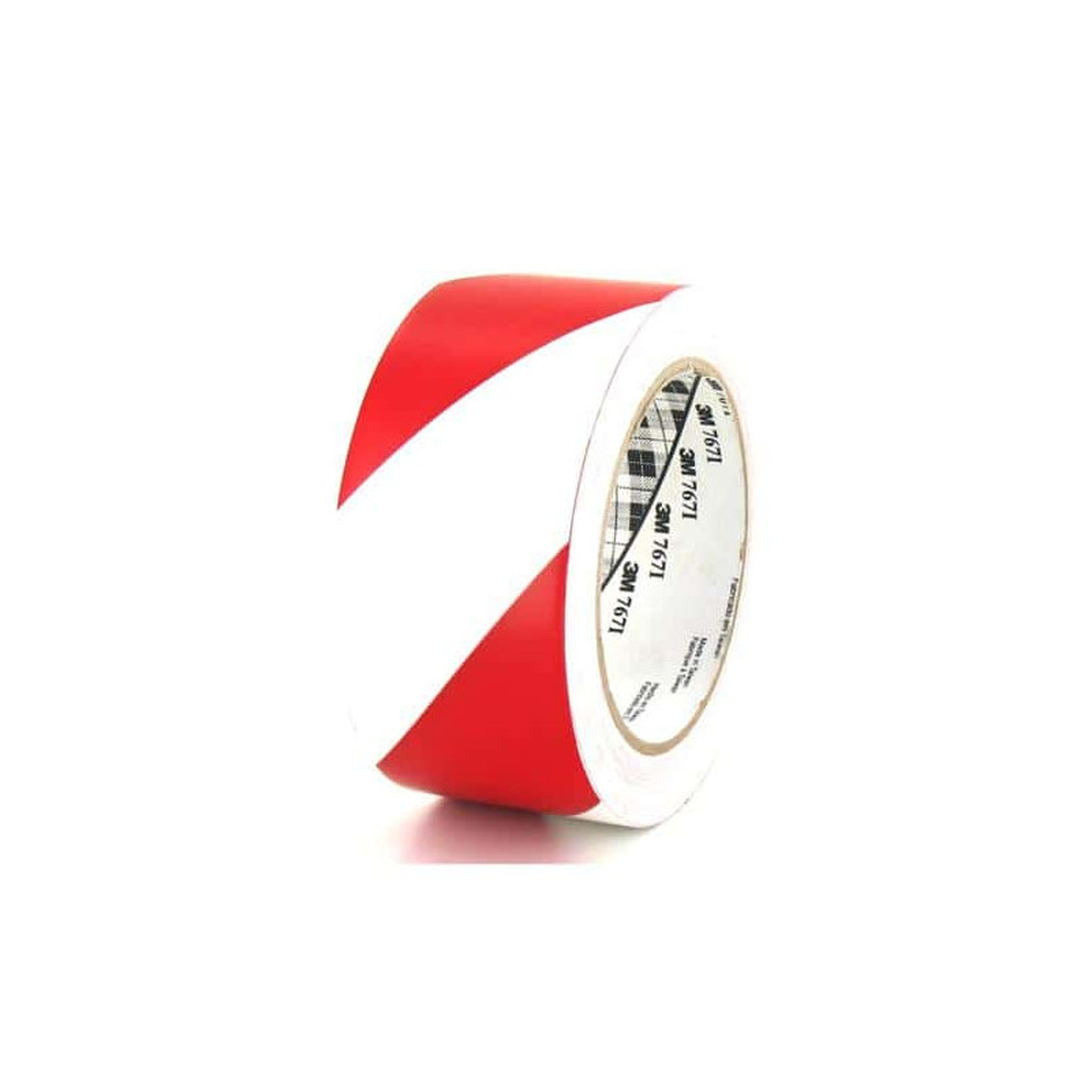 3M Ruban adhésif vinyle 3M - rouge et blanc - 50mm - 767-50