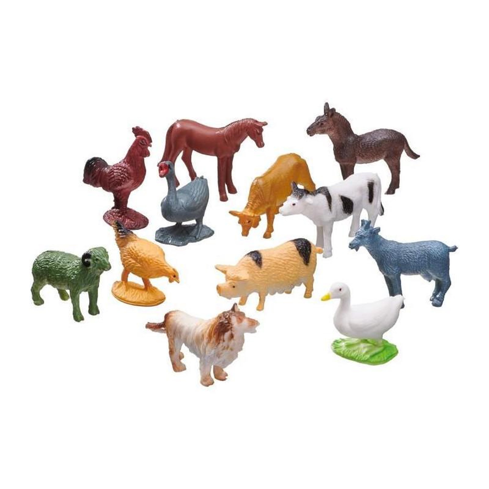 Voir la diapositive 3 : Schmidt Spiele Une ferme joyeuse - avec add on (animaux) - 40 pcs - SCHMIDT SPIELE