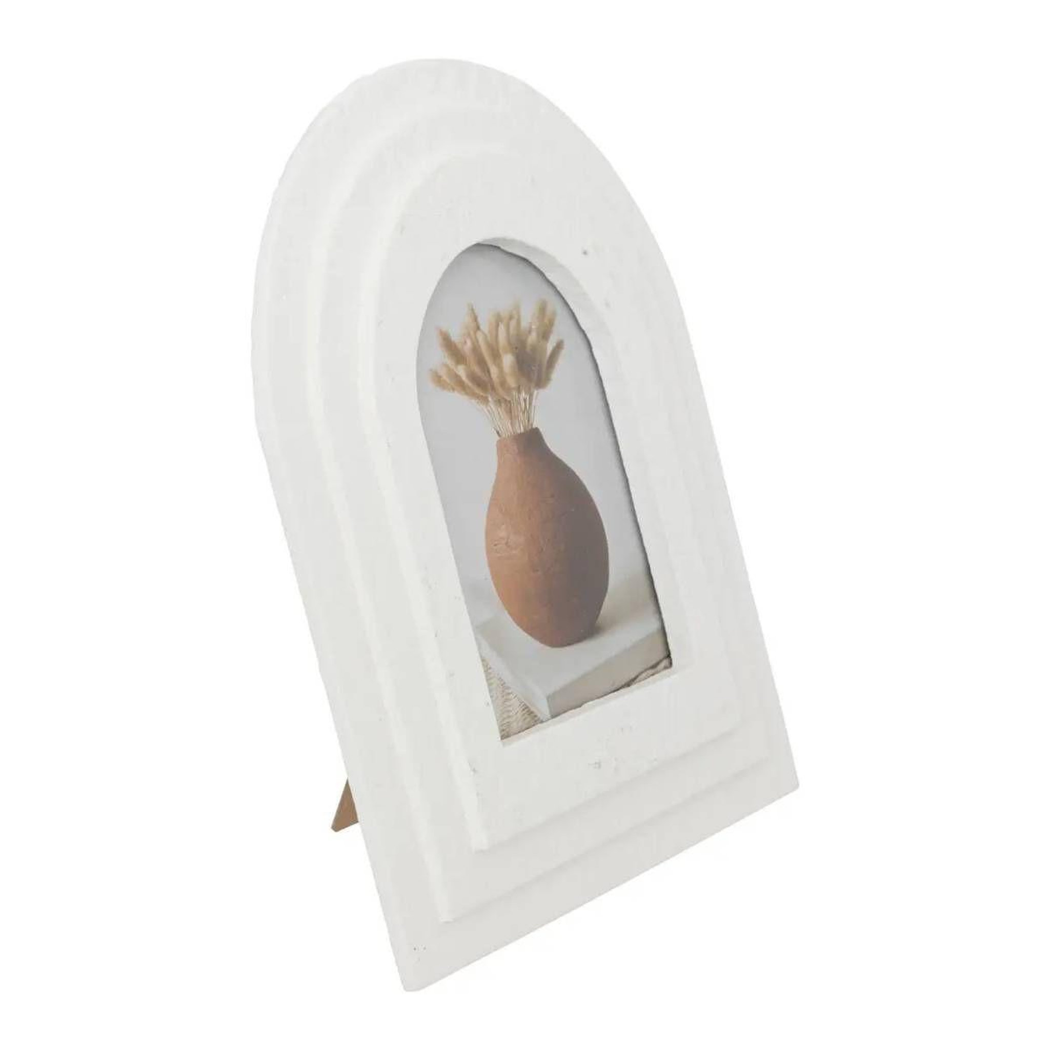 ATMOSPHERA Cadre photo déco  emily  10x15cm blanc