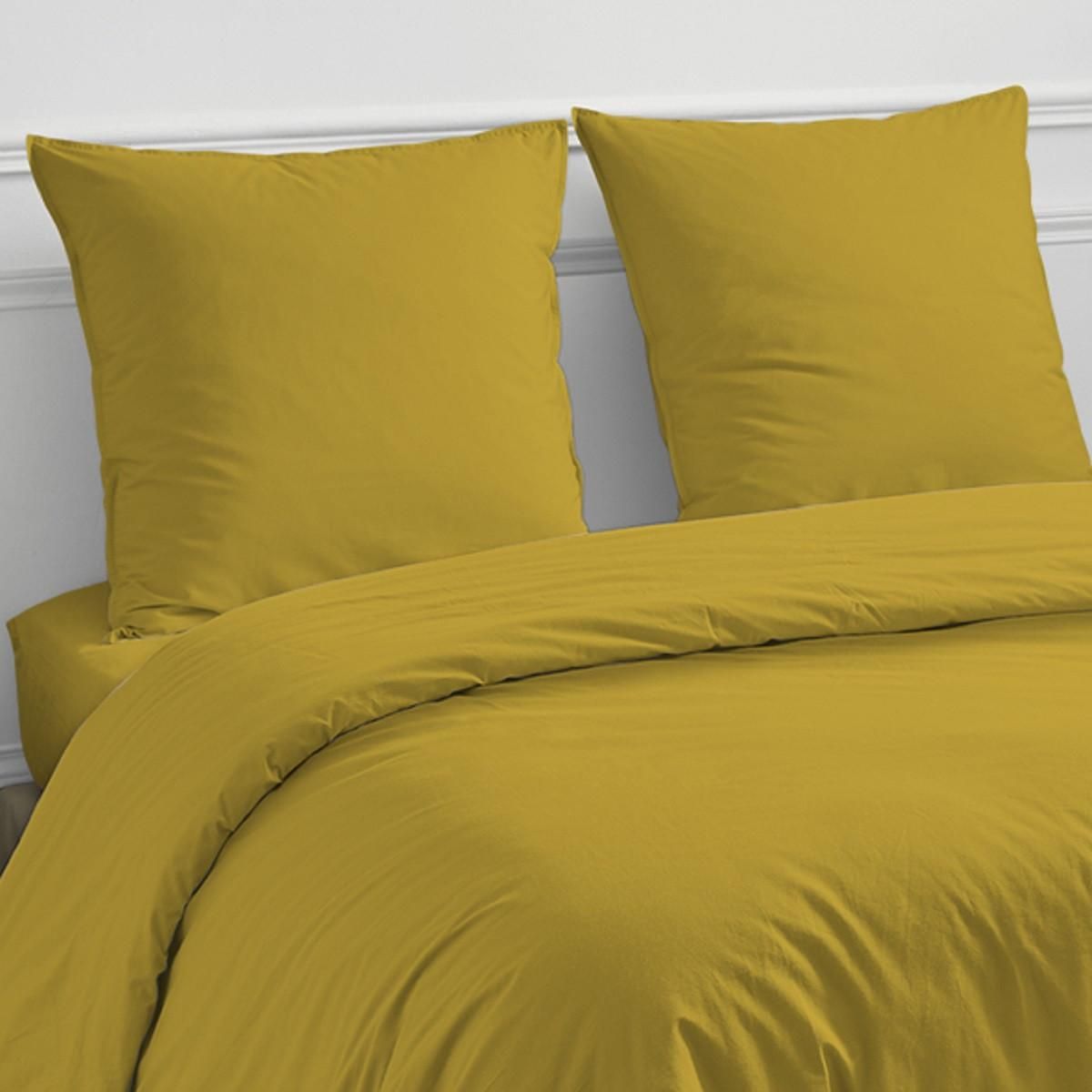 FUTURE HOME Drap housse en coton 57 fils uni bonnet 25cm