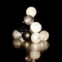 Voir la diapositive 3 : Paris Prix Guirlande Lumineuse à Led  10 Boules  192cm Gris