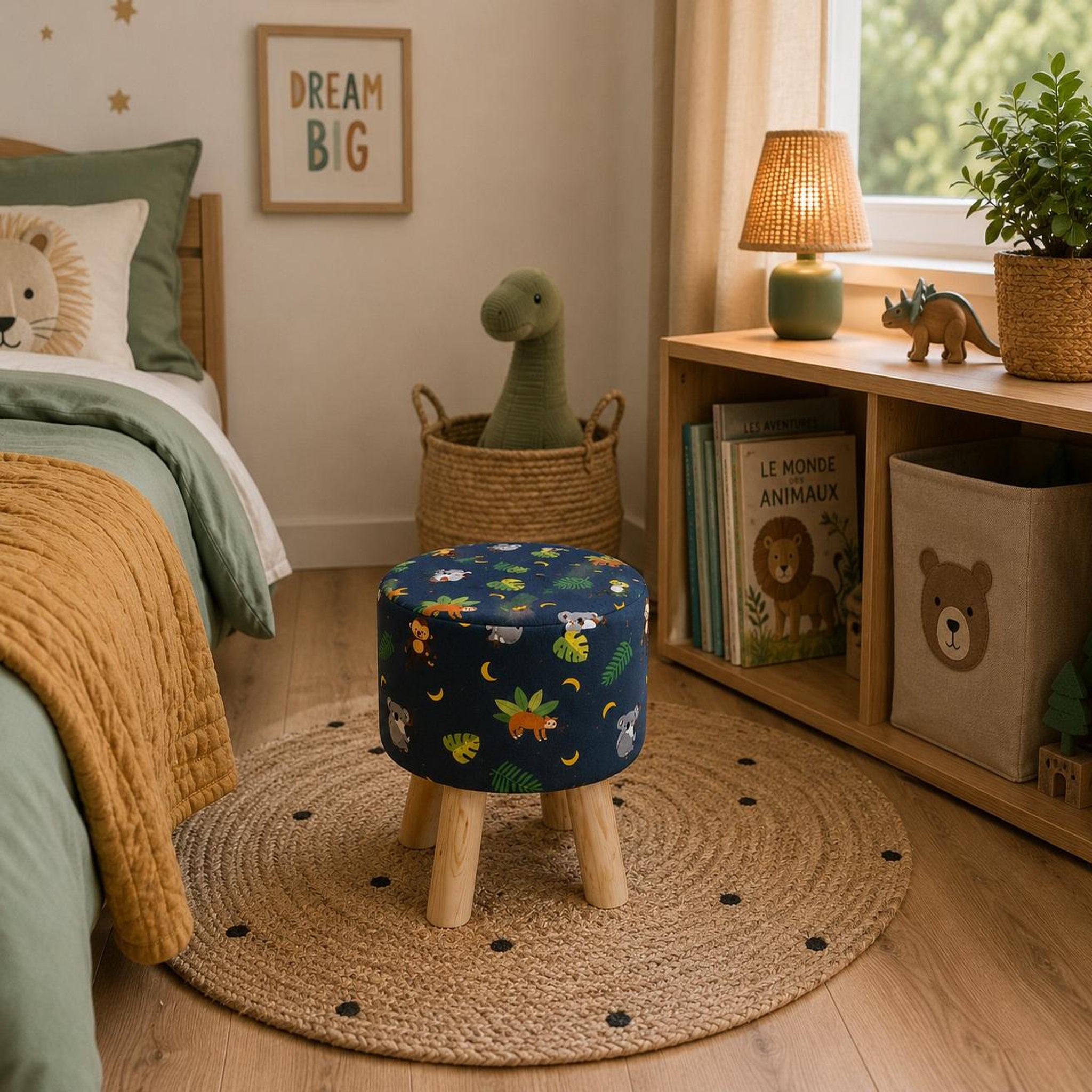 Voir la diapositive 3 : Eden Tabouret coquin animaux design et moderne