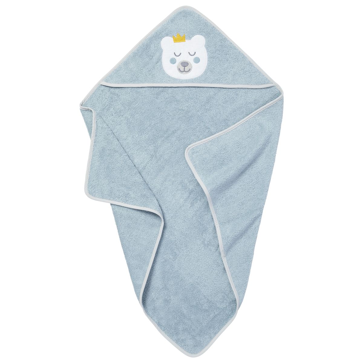 Babycalin Cape de bain éponge couleur à capuche