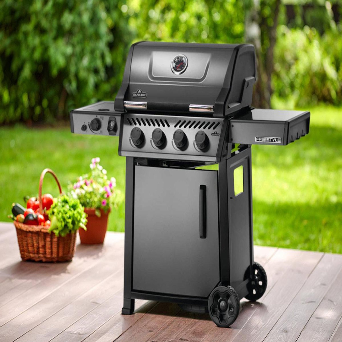 NAPOLEON Barbecue à gaz Freestyle F425SIB - 4 brûleurs + Sizzle Zone - Napoleon