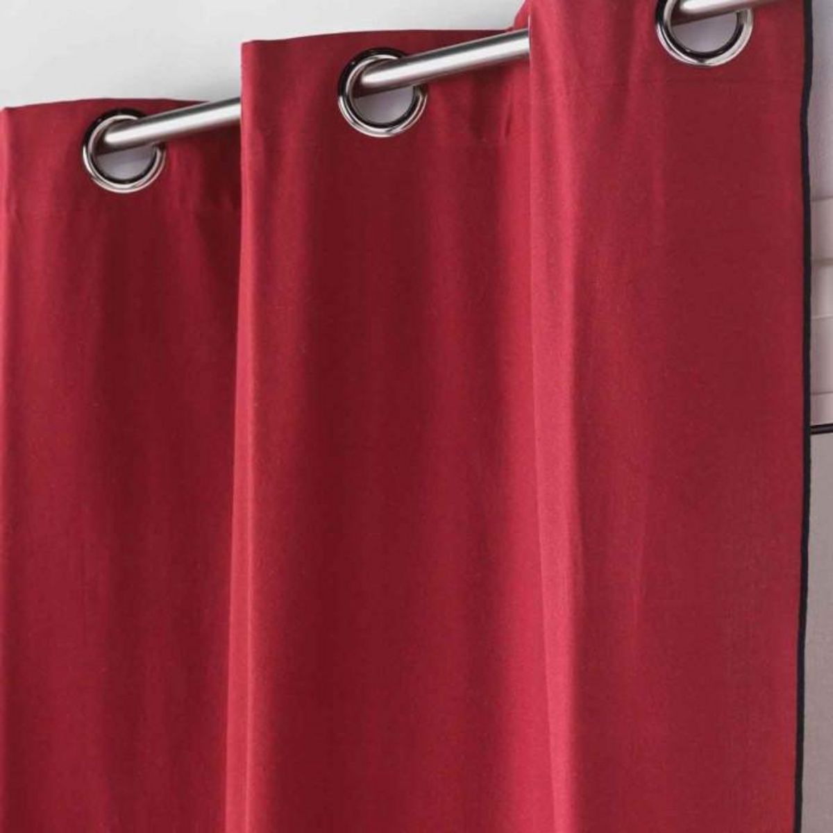 Paris Prix Rideau à Œillets  Mistraline  140x240cm Bordeaux