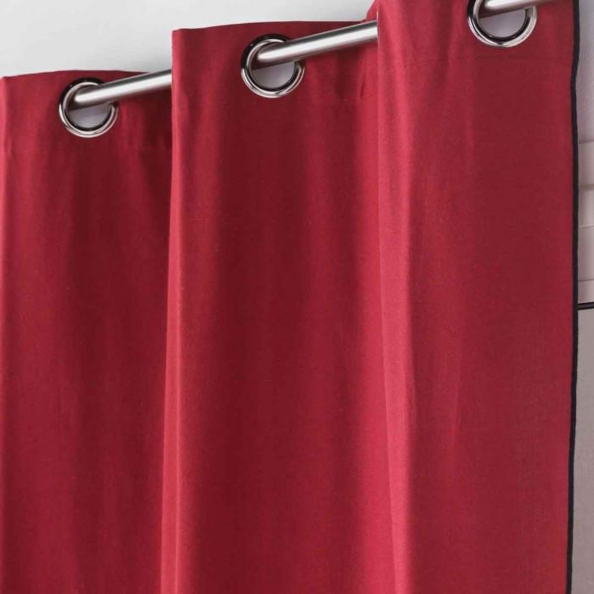 Paris Prix Rideau à Œillets  Mistraline  140x240cm Bordeaux