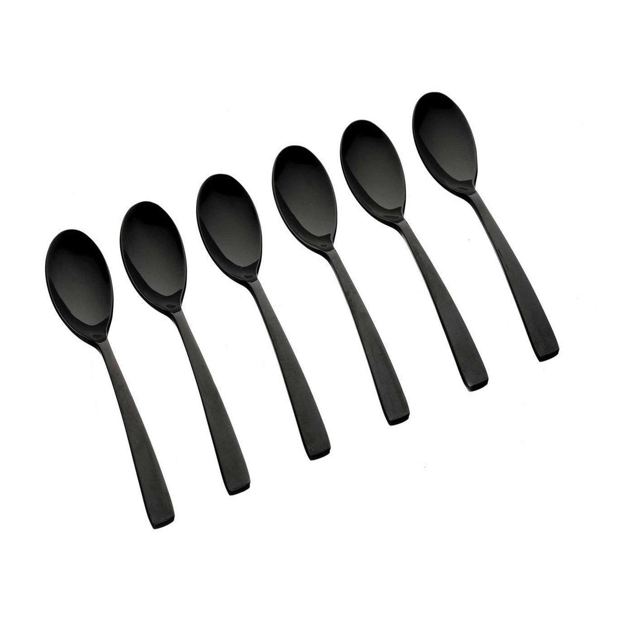 BJORN Coffret 6 petites cuillères OGLU - Black