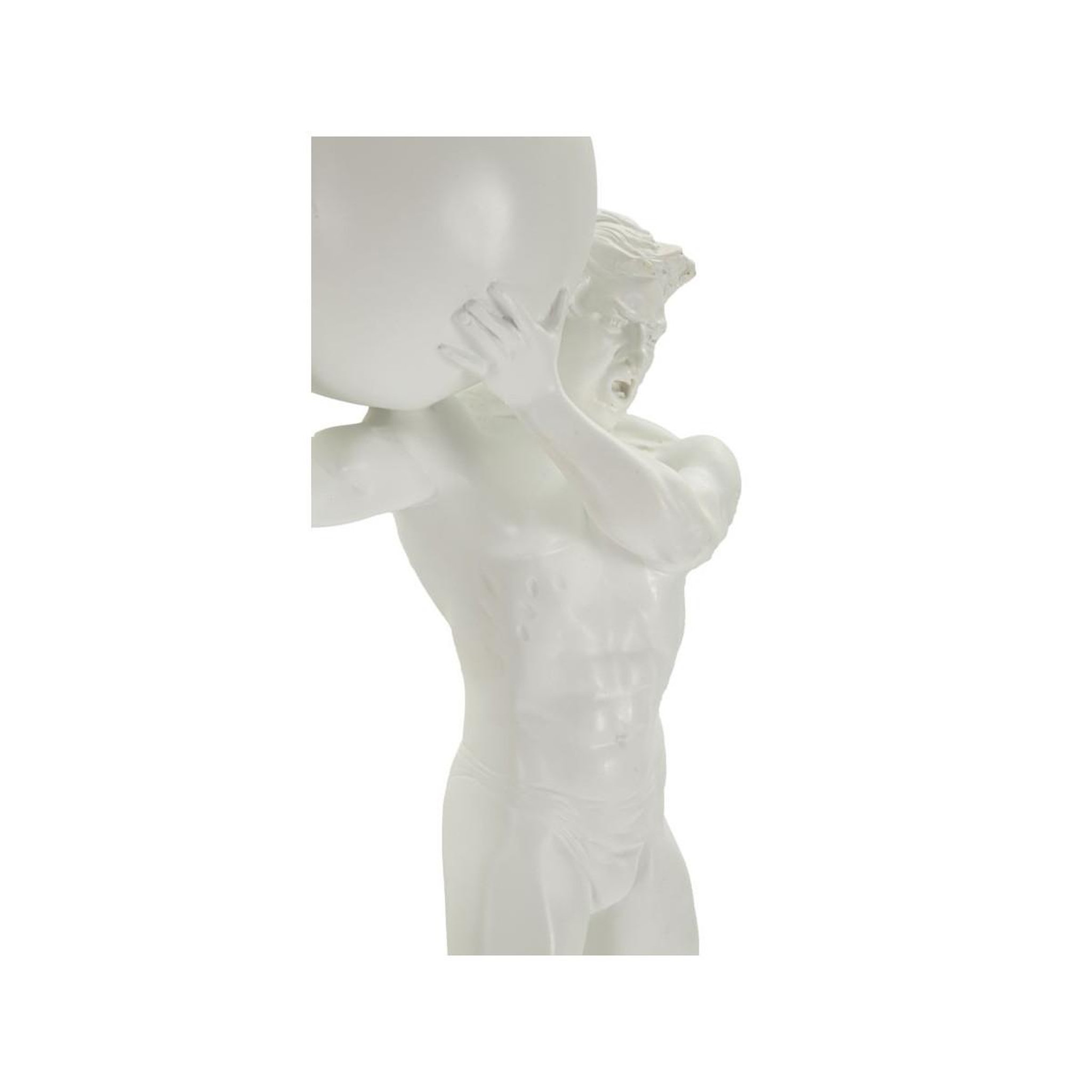 Voir la diapositive 5 : Paris Prix Statuette homme athlétique  atlas  50cm blanc
