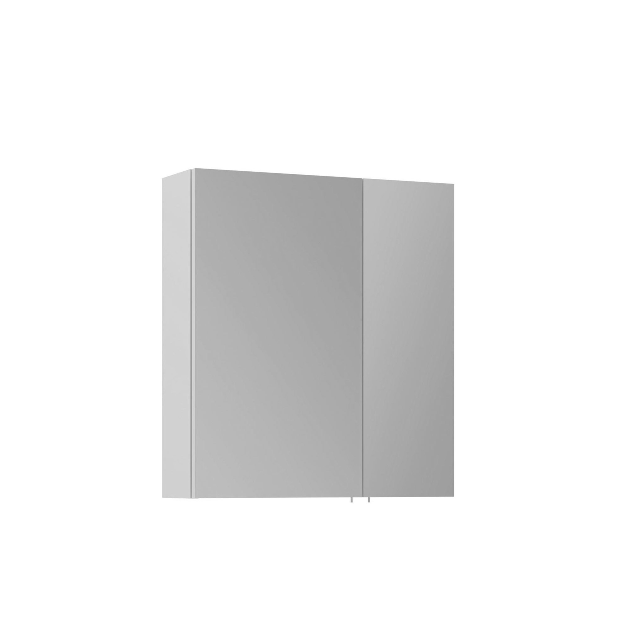 Habitat et Jardin Meuble salle de bain avec miroir  side 60  - 60 x 16 x 66 cm - matte white