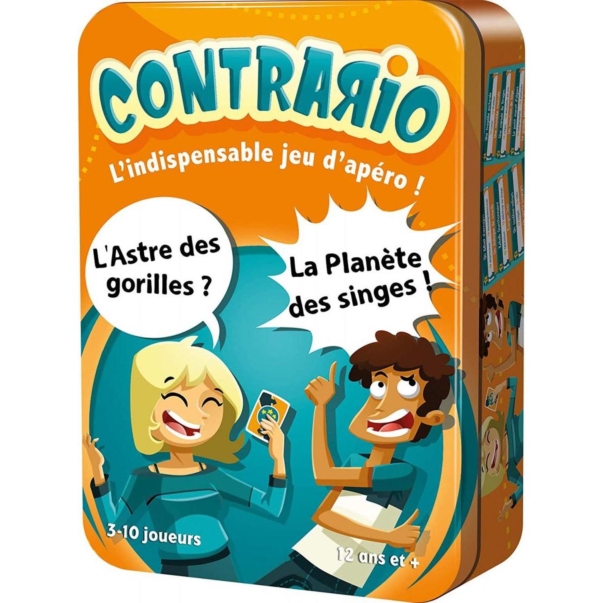 Voir la diapositive 2 : Asmodee Contrario le jeu d'ambiance