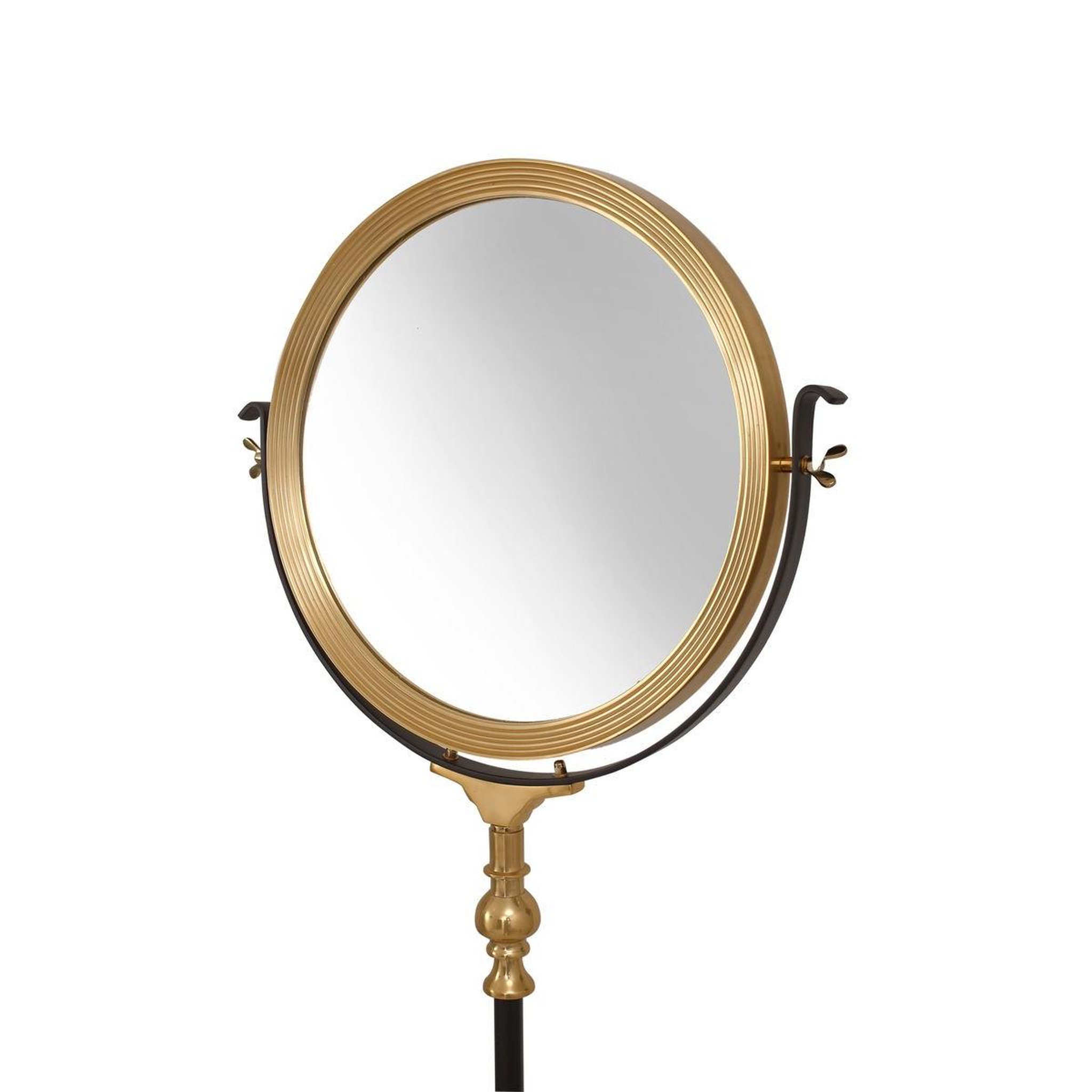 Voir la diapositive 2 : Paris Prix Miroir sur Pied Design  Eleganca  173cm Noir