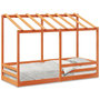 Voir la diapositive 2 : VIDAXL Lit pour enfants sans matelas cire marron 75x190 cm pin massif