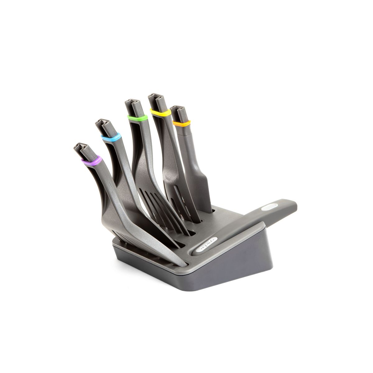 QUIRKY Ustensiles de cuisine sur support Click & Cook