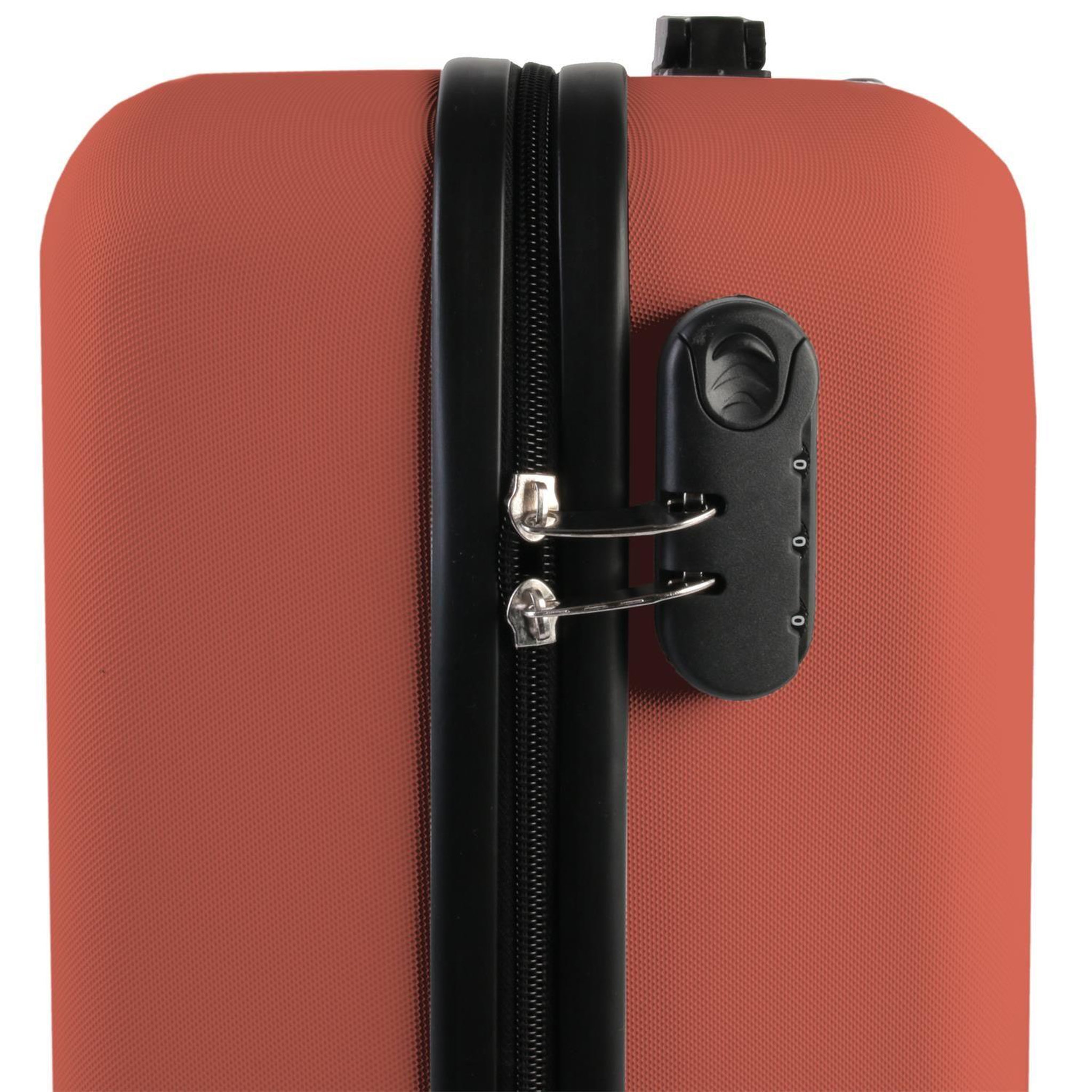 Voir la diapositive 5 : Jet lag Valise cabine ananas - corail