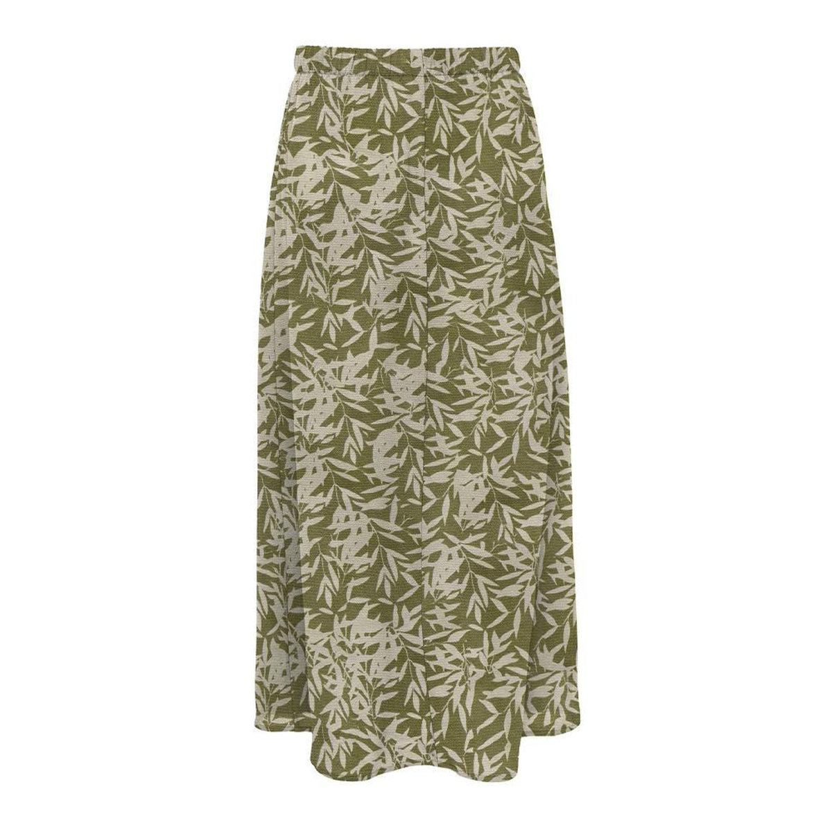 Only Jupe Longue Beige/Vert Femme Only Nova Life