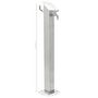 Voir la diapositive 6 : VIDAXL Colonne a eau de jardin carree Acier inoxydable 95 cm
