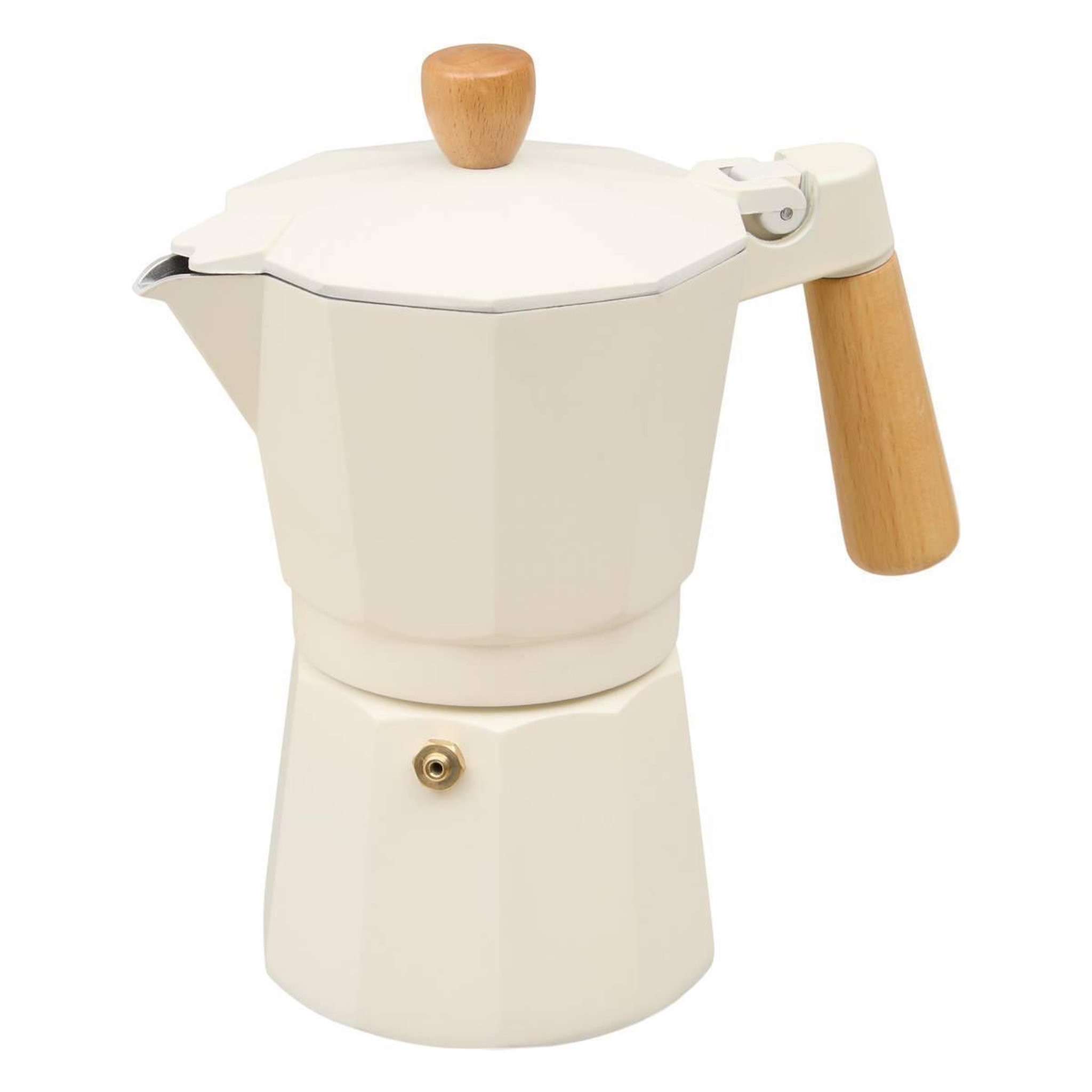SECRET DE GOURMET Cafetière italienne  elvia  30cl beige