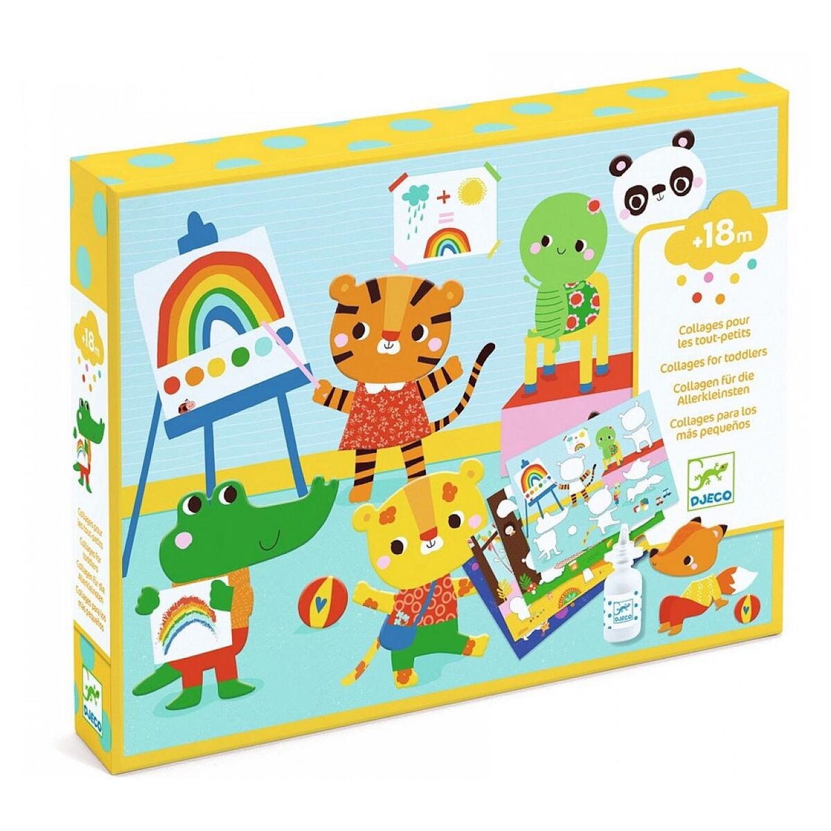 Djeco coffret creatif ma journee 18 mois