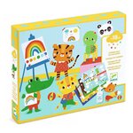 Djeco coffret creatif ma journee 18 mois
