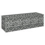 Voir la diapositive 3 : VIDAXL Lit sureleve a gabion Acier galvanise 90x30x30 cm