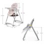 Voir la diapositive 6 : KINDERKRAFT Chaise haute 2 en 1 - transat et siège réglable
