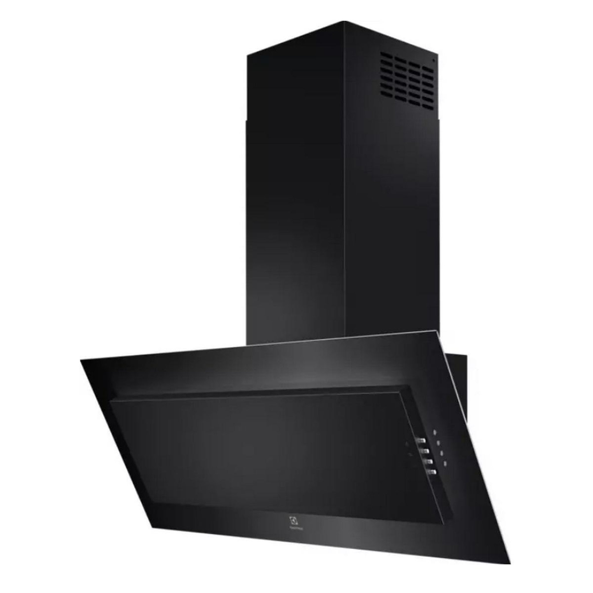 Voir la diapositive 1 : ELECTROLUX Hotte décorative murale 90cm 600m3/h noir - lfv329k