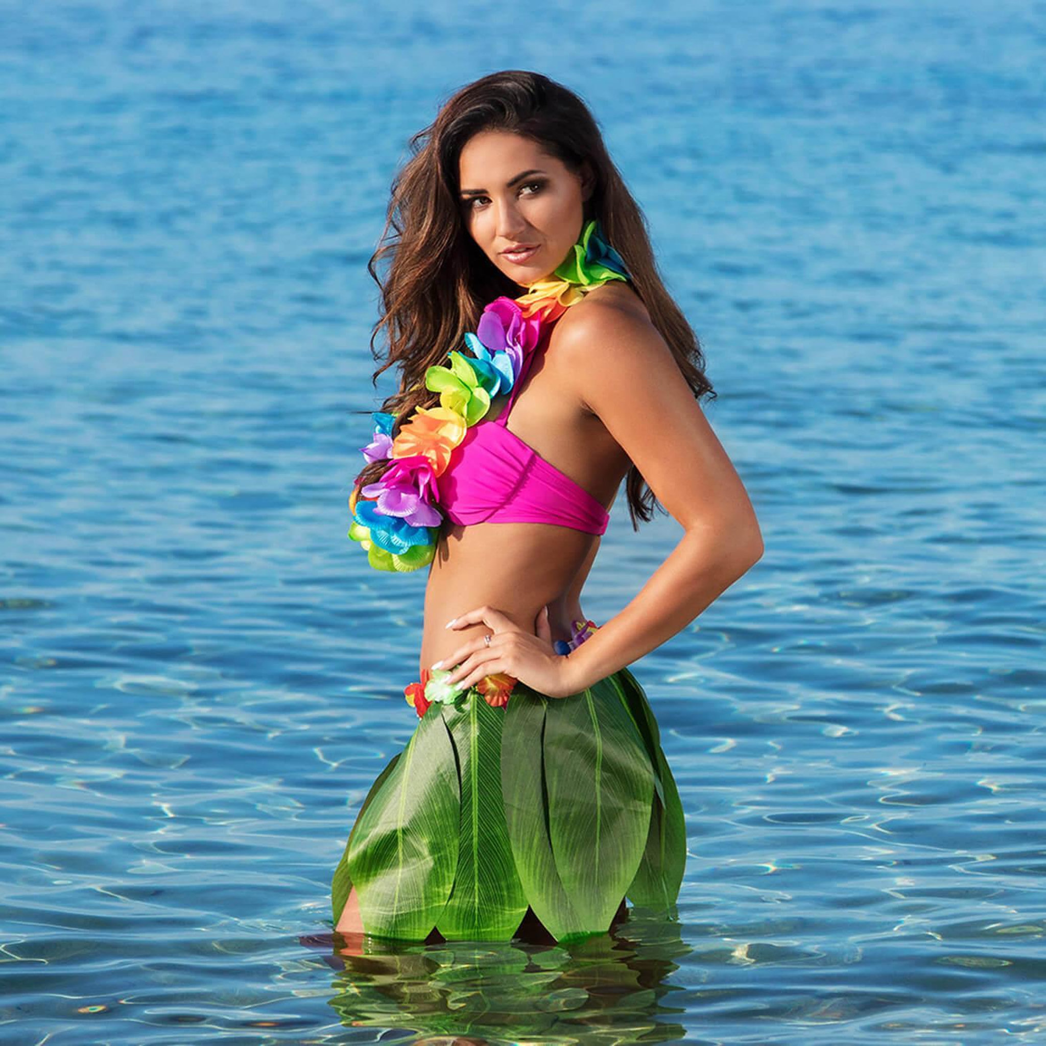 Voir la diapositive 2 : Boland Collier Hawaiien De Luxe XL - Multicolore