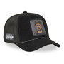 Voir la diapositive 4 : CAPSLAB Casquette trucker premium avec filet et patch Bad Dog